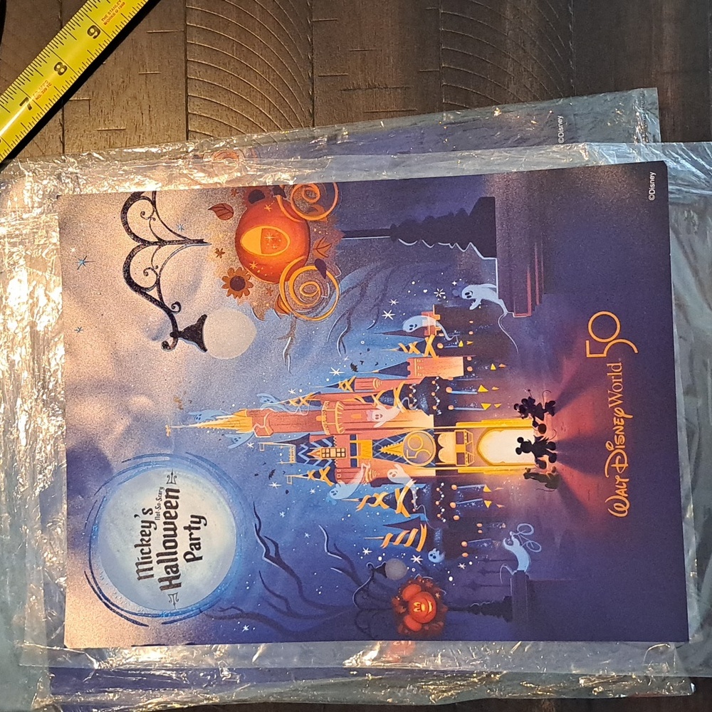 Disney Parks Mickeys Not So Scary Halloween Party Exclusive Art